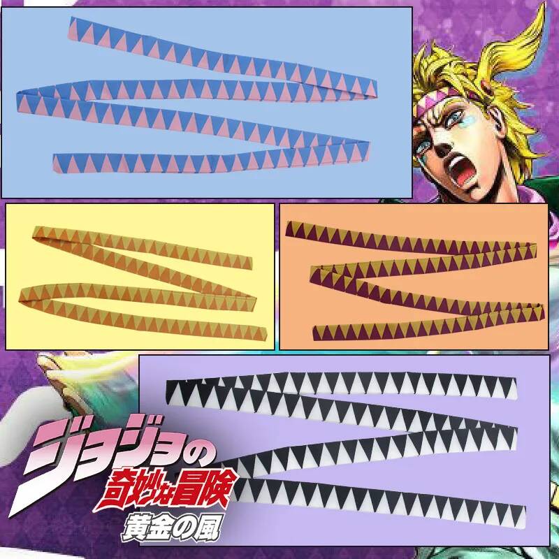 Anime Cosplay Orange Hair - Anime JoJo's Bizarre Adventure Golden Wind