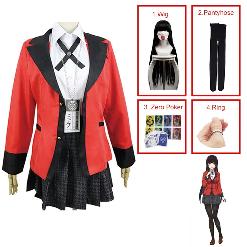 2026 Kakegurui Jabami Yumeko Y - đánh giá và giá Anime Cosplay Kakegurui