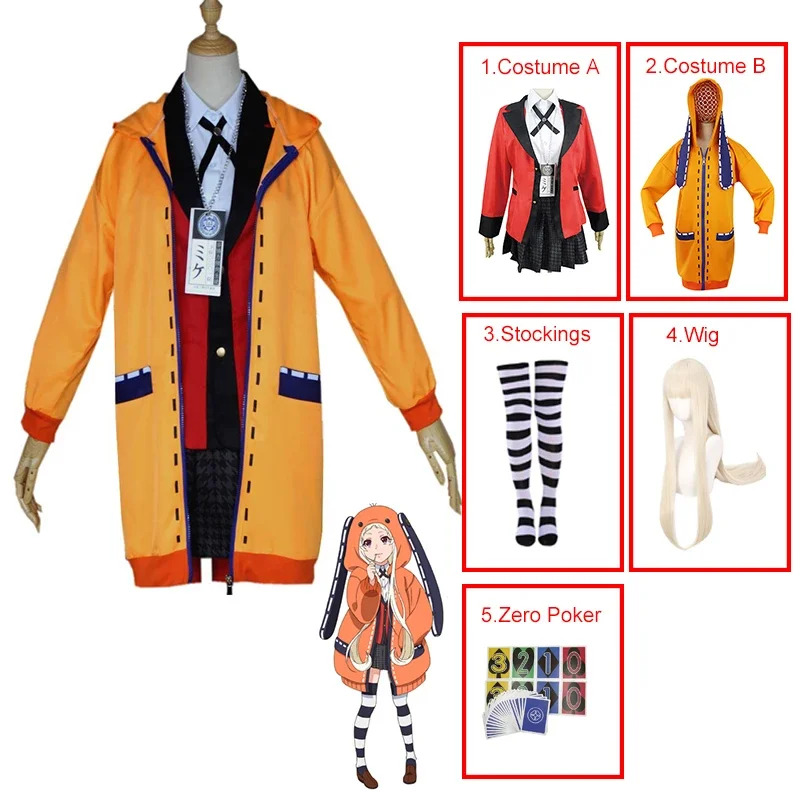 2026 Kakegurui Jabami Yumeko Y - đánh giá và giá Anime Cosplay Kakegurui
