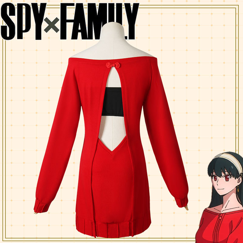 Spy x Family Yor Forger Cospla - đánh giá và giá Anime Cosplay Yor