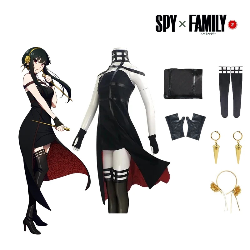 c;4,h'6\e/7;SPY x FAMILY Cospl - đánh giá và giá Anime Cosplay Yor