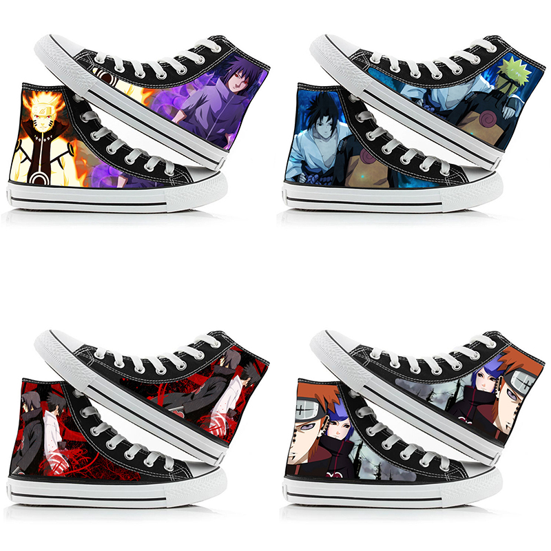 Naruto Uzumaki High-Top Canvas - đánh giá và giá Anime Cosplay Ideas Girl