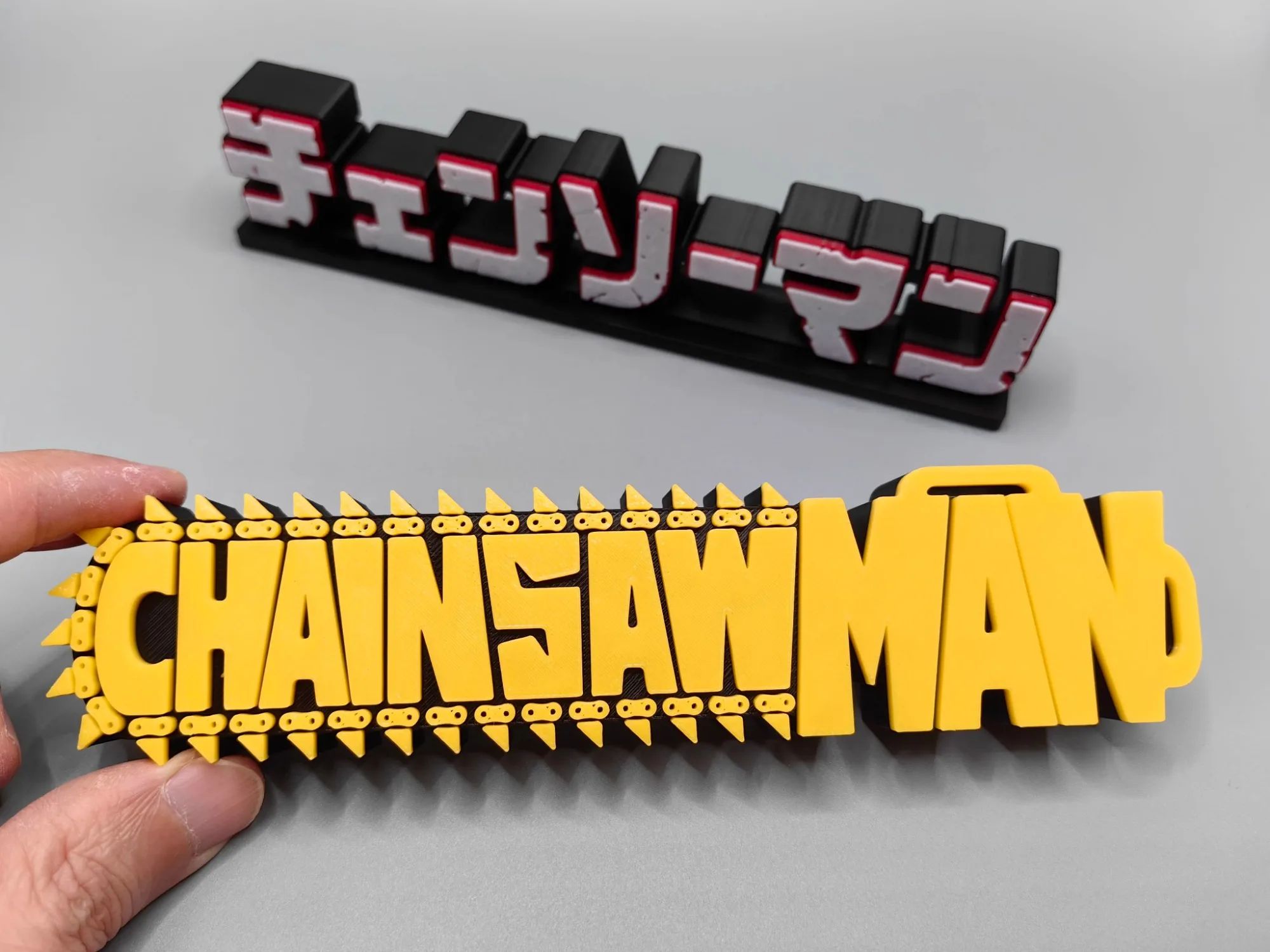 Anime Chainsaw Man 3D Logo Mod - đánh giá và giá Anime Cosplay Chainsaw Man