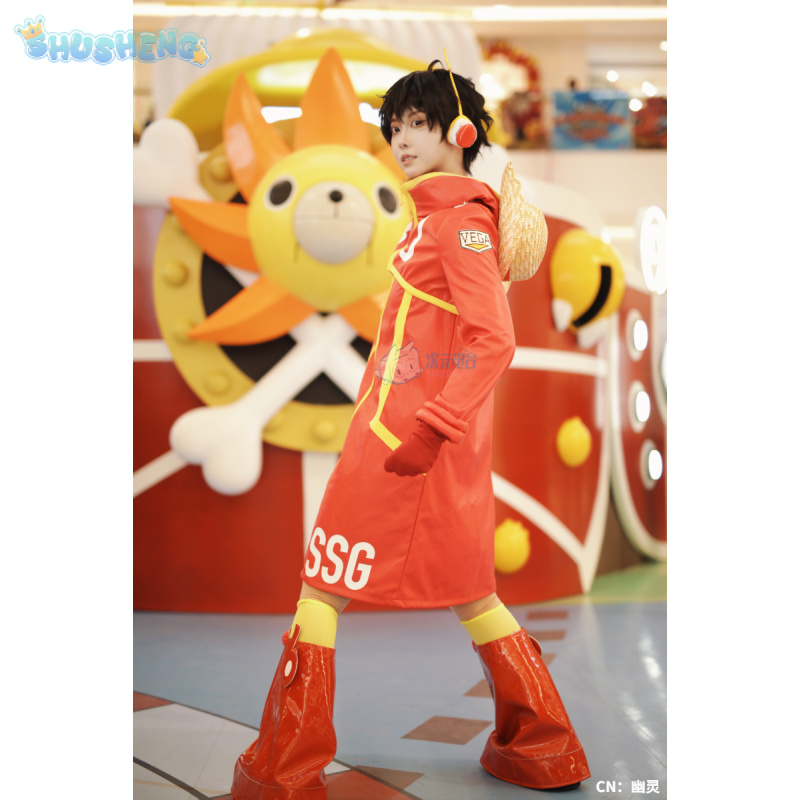 Monkey D Luffy Egghead Cospaly - đánh giá và giá Anime Cosplay Swimsuit