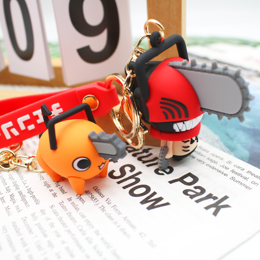 !!Chainsaw Man Keychains Carto - đánh giá và giá Anime Cosplay Chainsaw Man