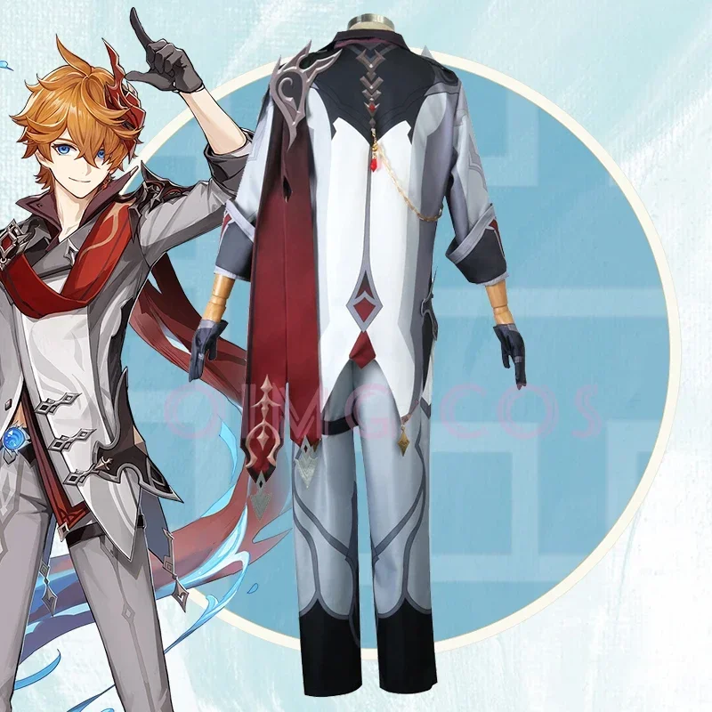 Genshin Impact Tartaglia Cospl - đánh giá và giá Anime Cosplay Swimsuit