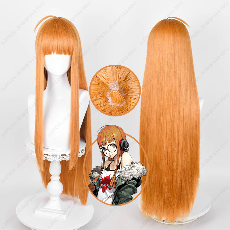 Anime Futaba Sakura Cosplay Wi - đánh giá và giá Anime Cosplay Orange Hair