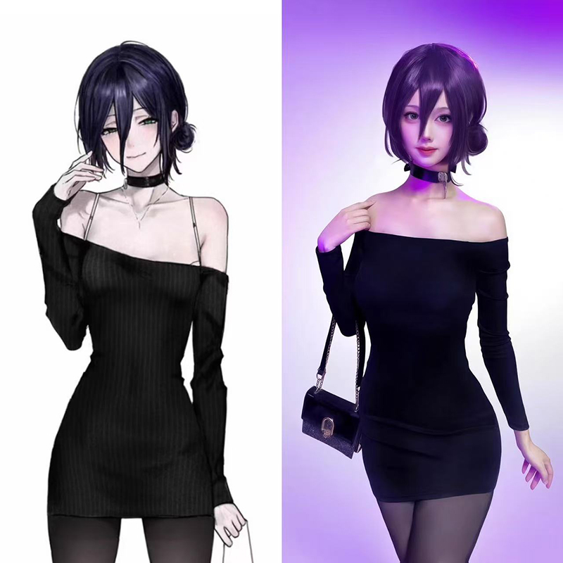 Anime Chainsaw Man Reze Cospla - đánh giá và giá Anime Cosplay Chainsaw Man