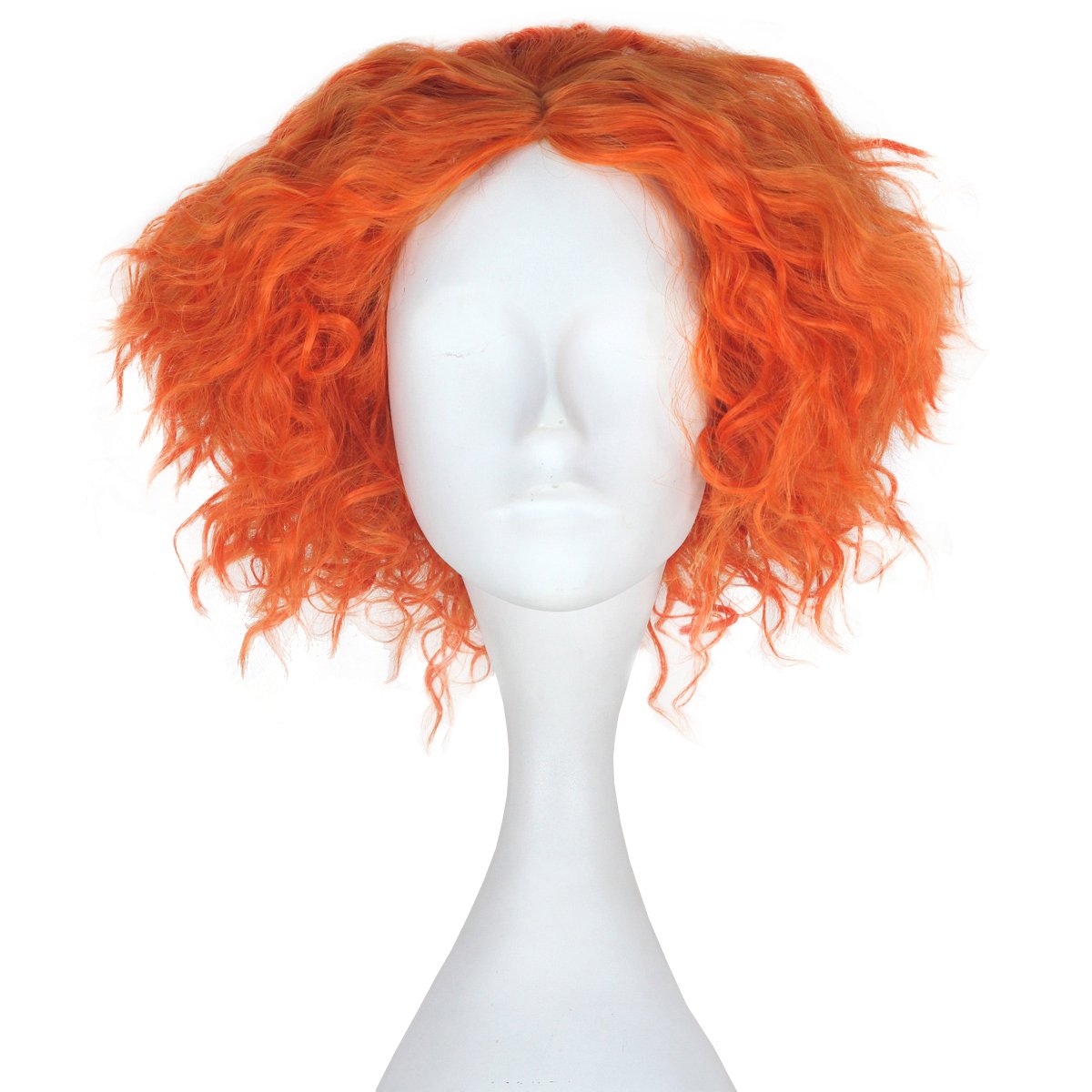 Alice In Wonderland 2 Mad Hatt - đánh giá và giá Anime Cosplay Orange Hair