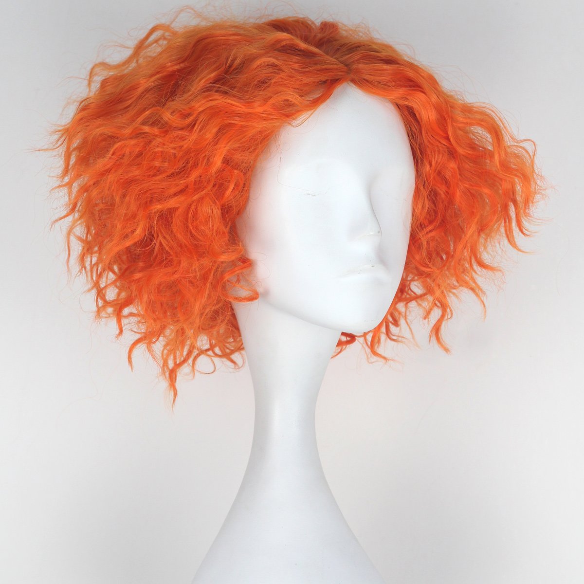 Alice In Wonderland 2 Mad Hatt - đánh giá và giá Anime Cosplay Orange Hair