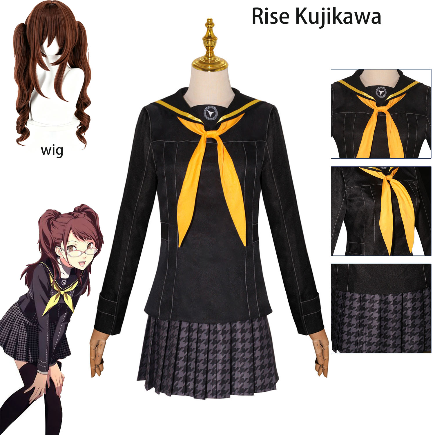 Game Persona 4 Golden Rise Kuj - đánh giá và giá Cosplay Duo Anime