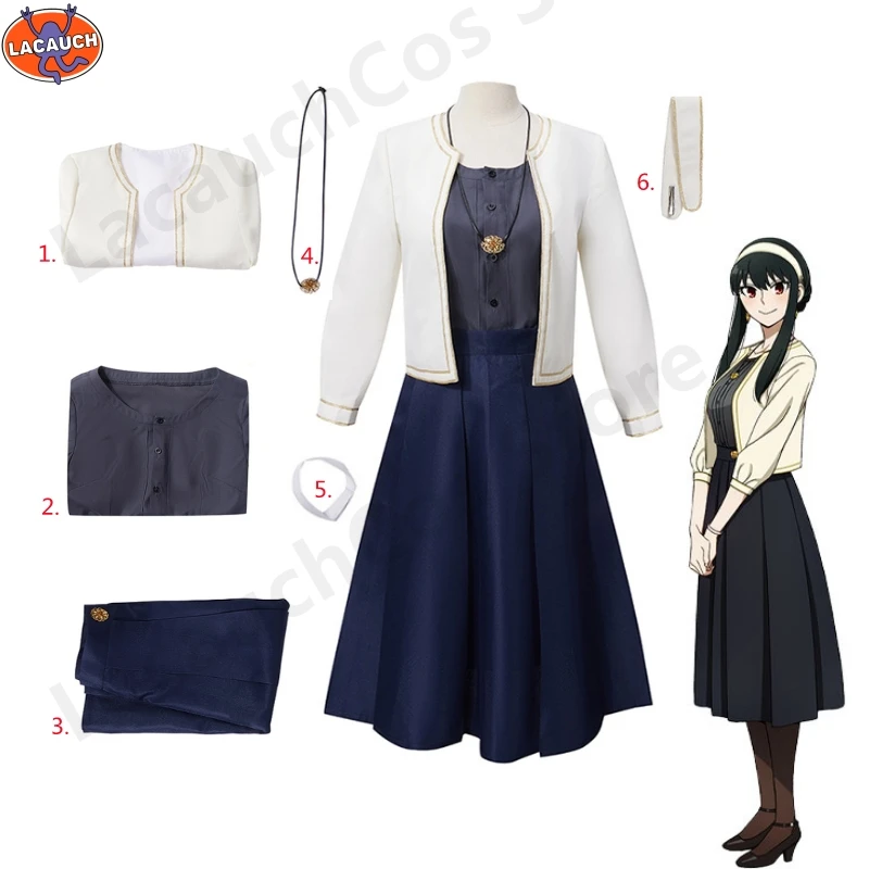 SPY x FAMILY Yor Forger Cospla - đánh giá và giá Anime Cosplay Yor