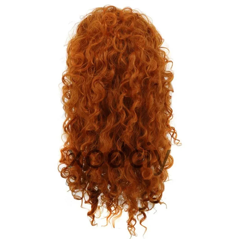 EW5DY20Movie Brave Princess Me - đánh giá và giá Anime Cosplay Orange Hair