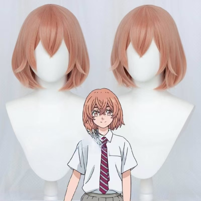 Tokyo Revengers Tachibana Hina - đánh giá và giá Anime Cosplay Orange Hair