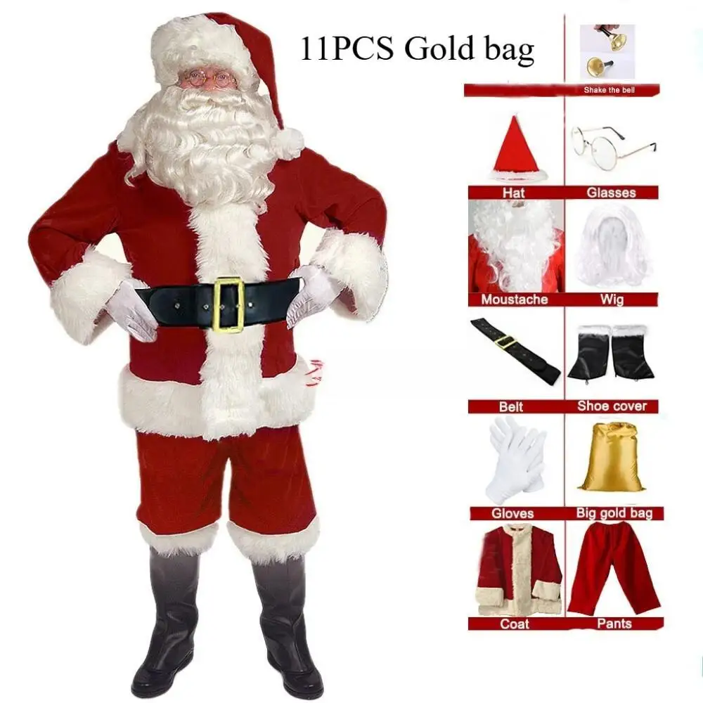 Adult Male Santa Claus Cosplay - đánh giá và giá Anime Cosplay Outfits Male