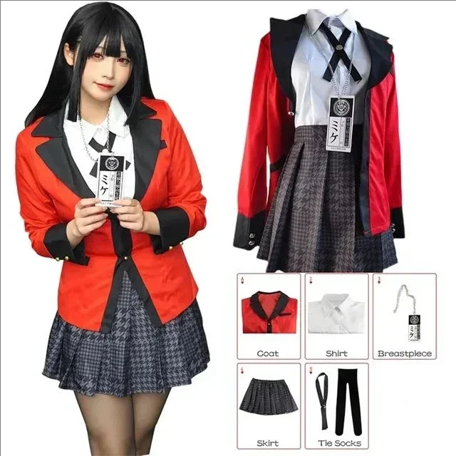 Anime Kakegurui Jabami Yumeko  - đánh giá và giá Anime Cosplay Kakegurui