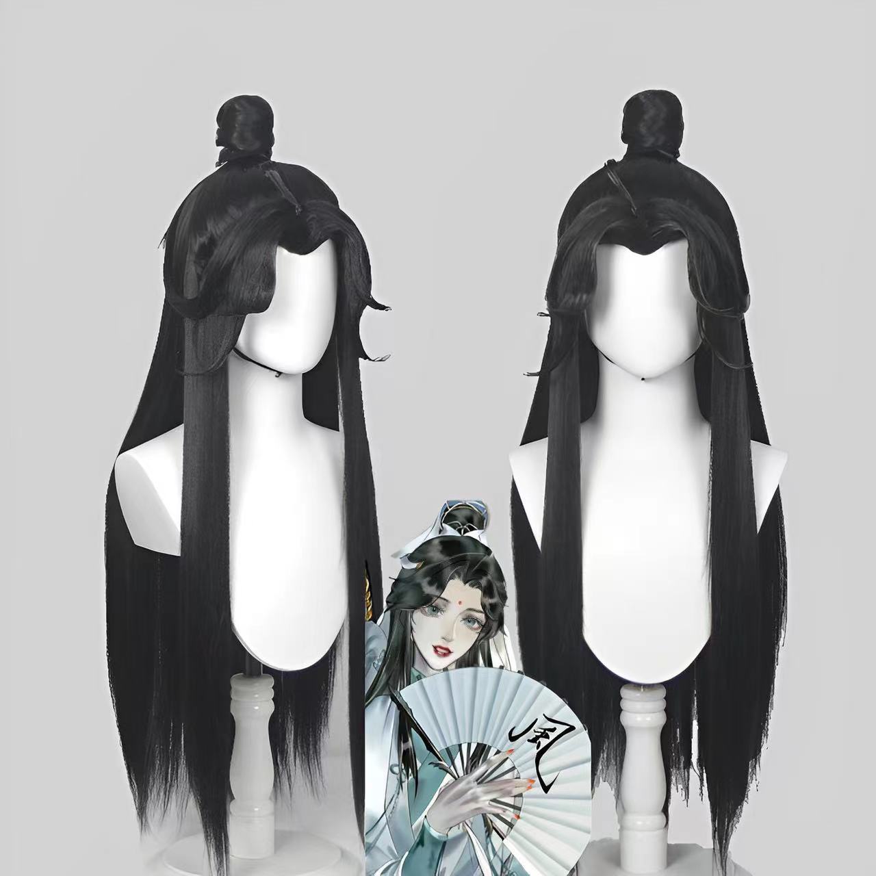 Long Straight Black Hair for H - đánh giá và giá Anime Cosplay Manga