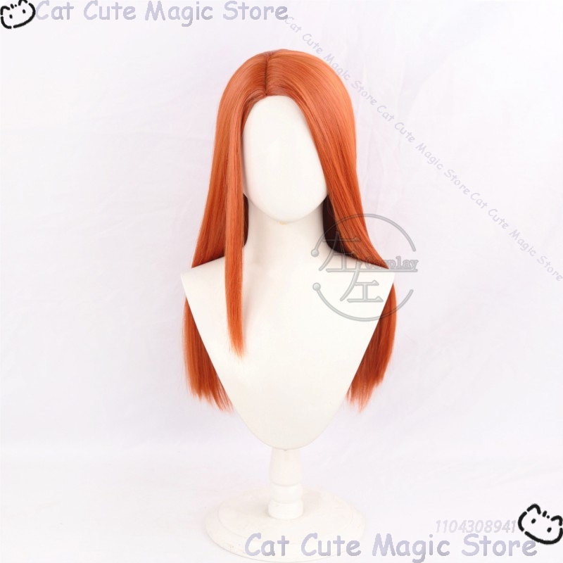 Samantha Eve Wilkins Atom Eve  - đánh giá và giá Anime Cosplay Orange Hair