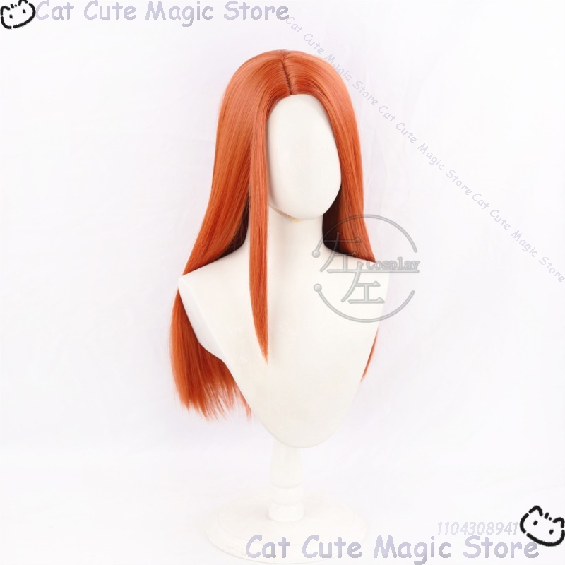 Samantha Eve Wilkins Atom Eve  - đánh giá và giá Anime Cosplay Orange Hair