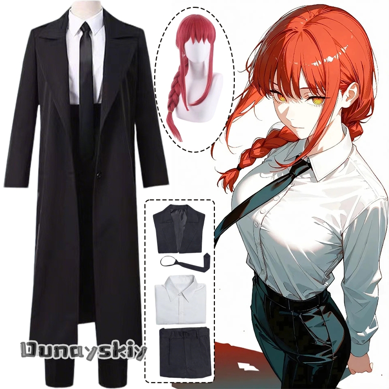 Anime Man Makima Cosplay Costu - đánh giá và giá Anime Cosplay Chainsaw Man