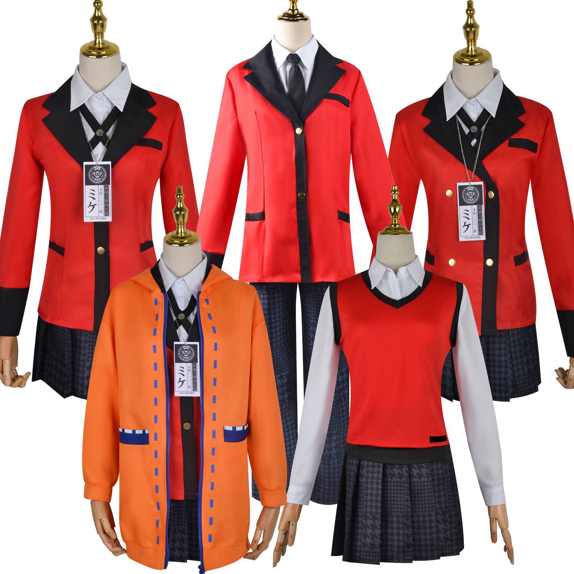 Kakegurui Anime Cosplay Costum - đánh giá và giá Anime Cosplay Kakegurui