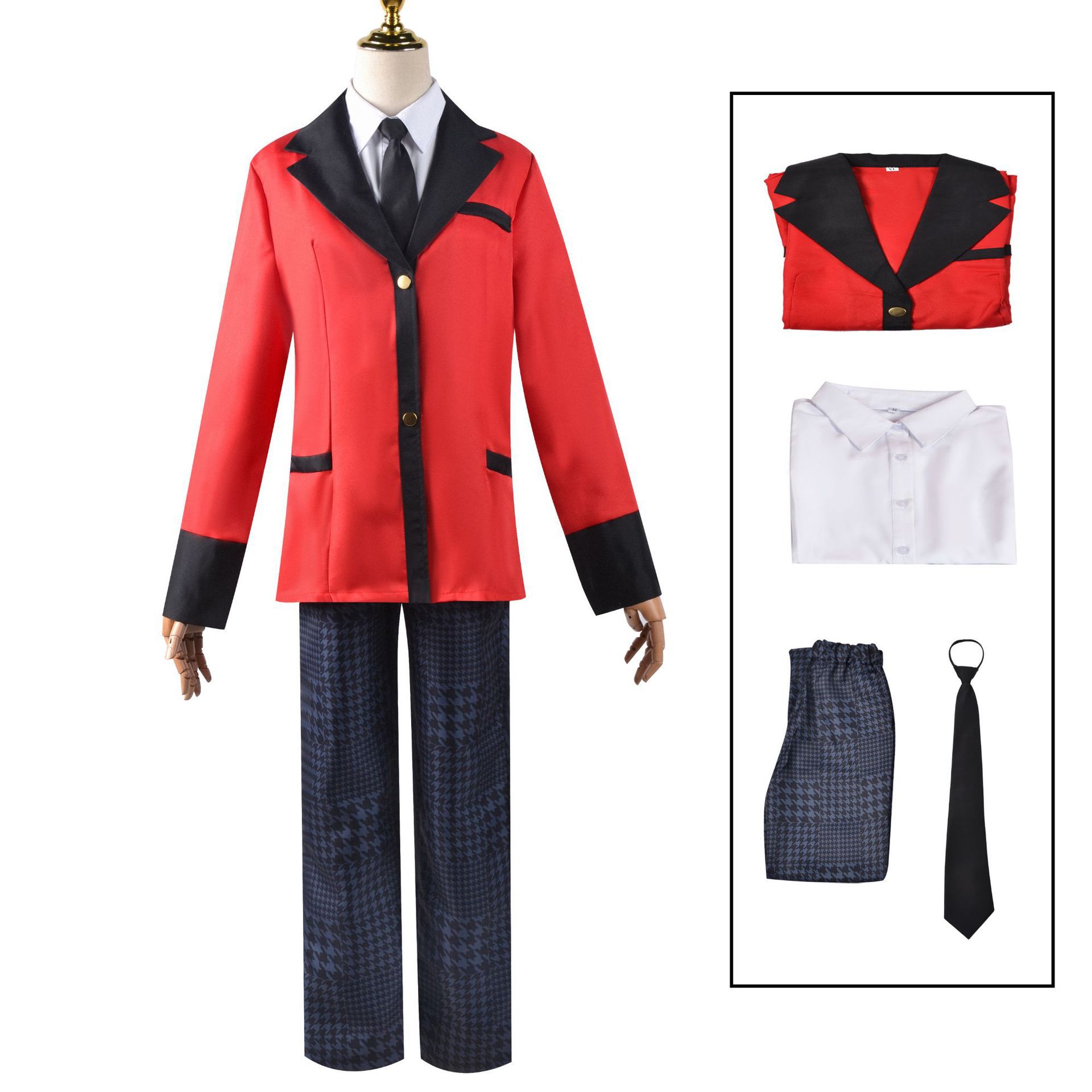 Kakegurui Anime Cosplay Costum - đánh giá và giá Anime Cosplay Kakegurui