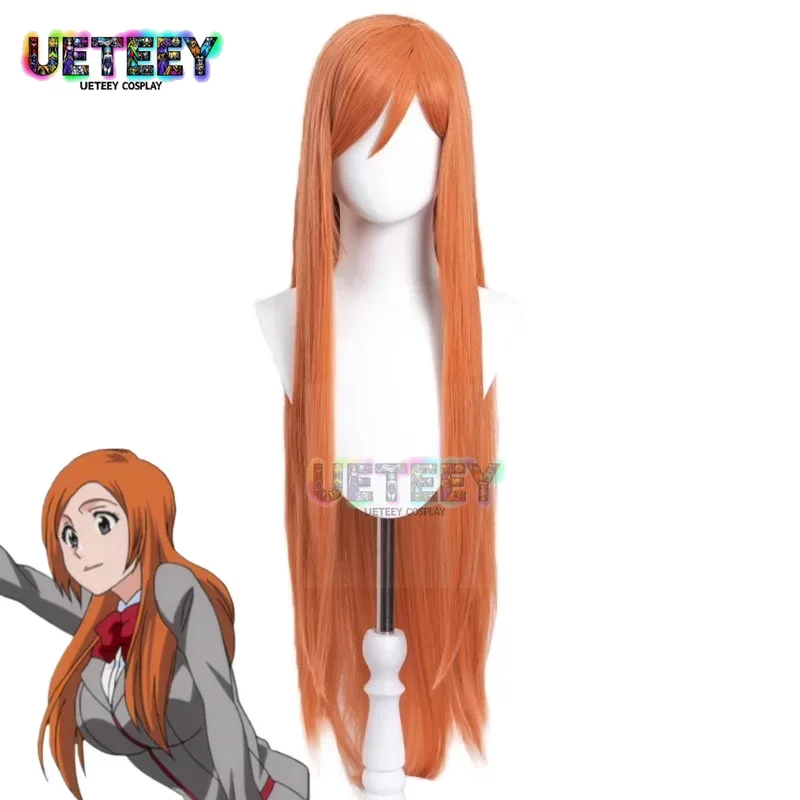 UETEEY COS Anime Bleach Inoue  - đánh giá và giá Anime Cosplay Orange Hair